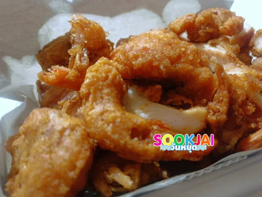 ทะเลทอดศาลาแดงร้านอร่อยบางรัก 