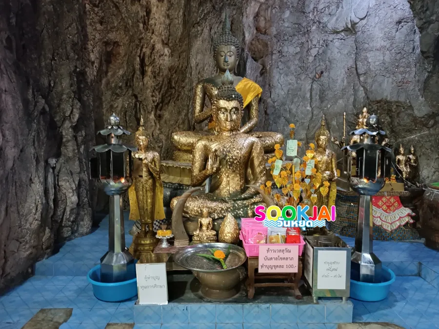 Wat Tham Suea Kanchanaburi ชมความยิ่งใหญ่พระองค์ใหญ่ที่สุดบนยอดเขา พร้อมวิวทุ่งนาพาโนรามา