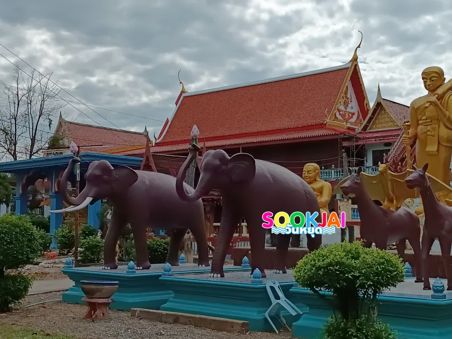 Admire the Art by the Water at Wat Thammi Karam (Wat Khangkhao), Lopburi: See Precious Mural Paintings from the Reigns of King Rama V and VI