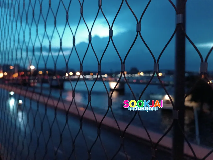 สวนลอยฟ้าเจ้าพระยา จุดชมพระอาทิตย์ตกดินสุดโรแมนติก แลนด์มาร์กสีเขียวข้ามแม่น้ำเจ้าพระยา