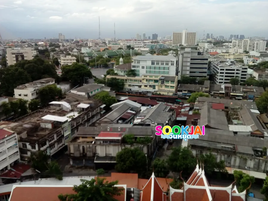 Pay respect to Phra Borom Banphot (Golden Mountain), a sacred landmark in the heart of the city with 360-degree views.