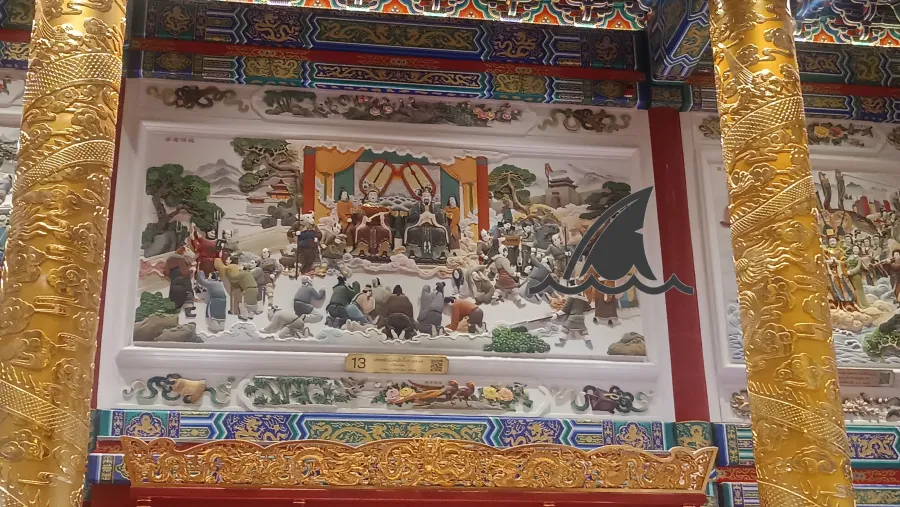 ศาลเจ้าไต้ฮงกงหยกขาว เฉลิมพระเกียรติ 72 พรรษา