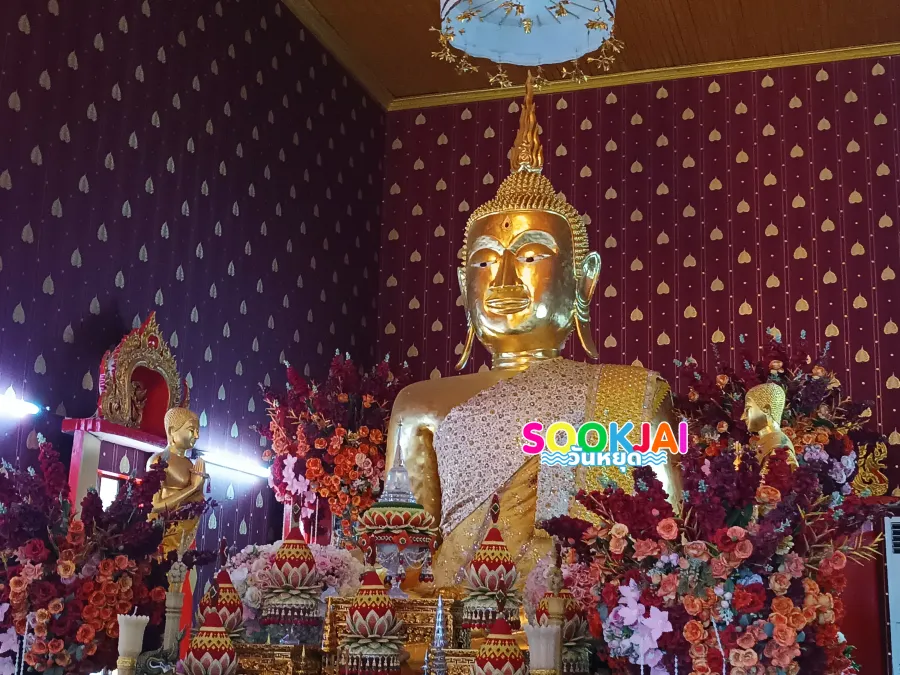 วัดราษฎร์ประคองธรรม : นมัสการพระนอนใหญ่ที่สุดในนนทบุรี และพระธาตุ 3 นครจำลอง
