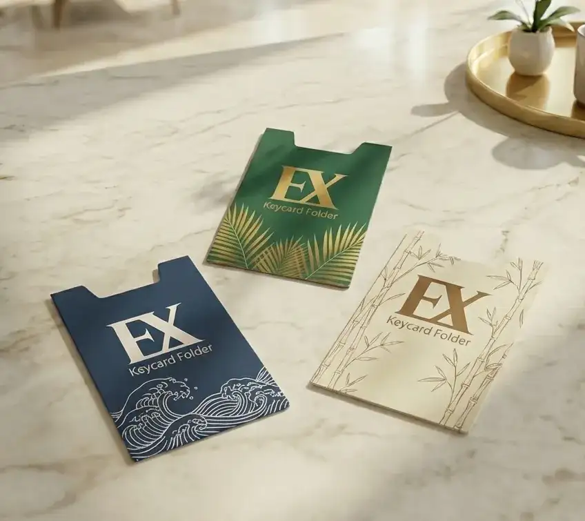 ซองคีย์การ์ด สำหรับวันนี้ 3,000 ชิ้น 6,690 บาท ธุรกิจที่พักสั่งผลิตได้แล้ว